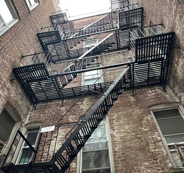Fire escapes