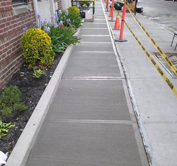Sidewalk replacement